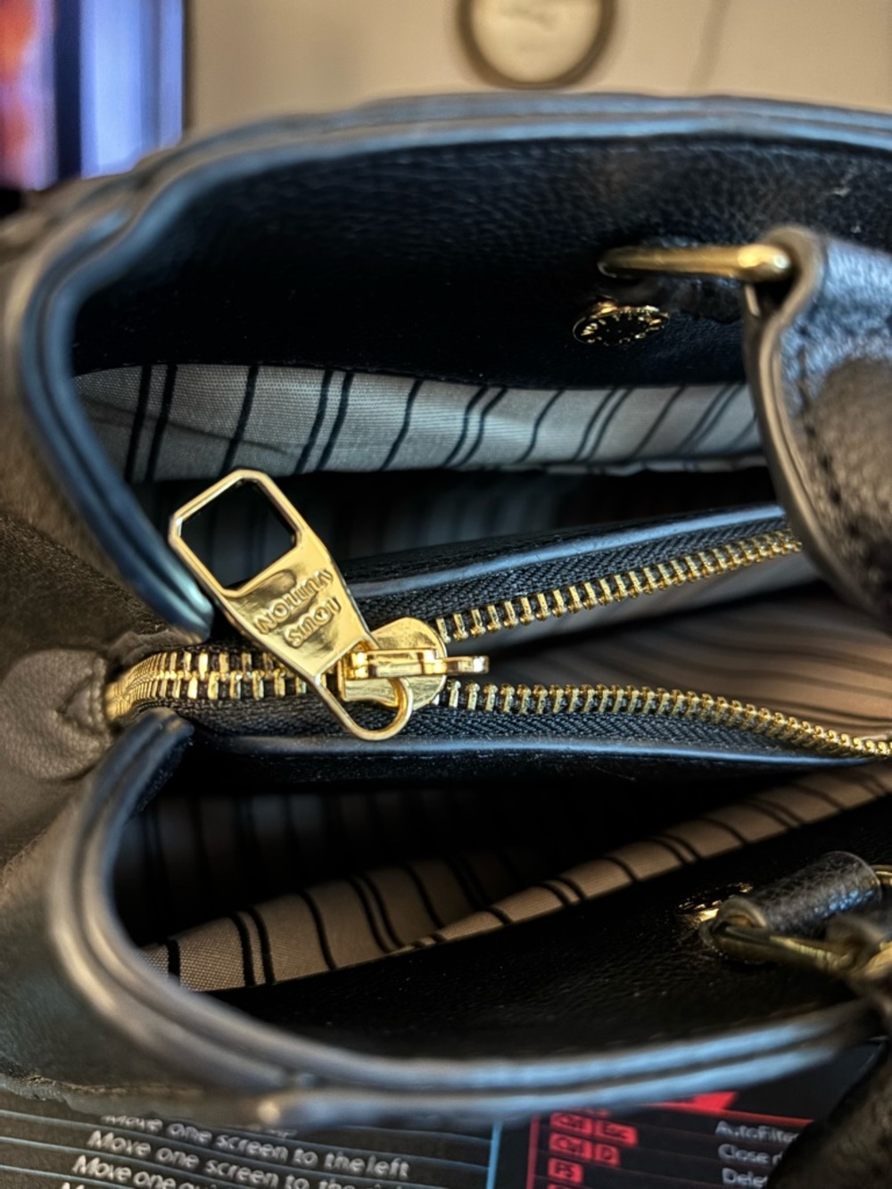Empreinte Black Leather Satchel - Picture 4 of 6